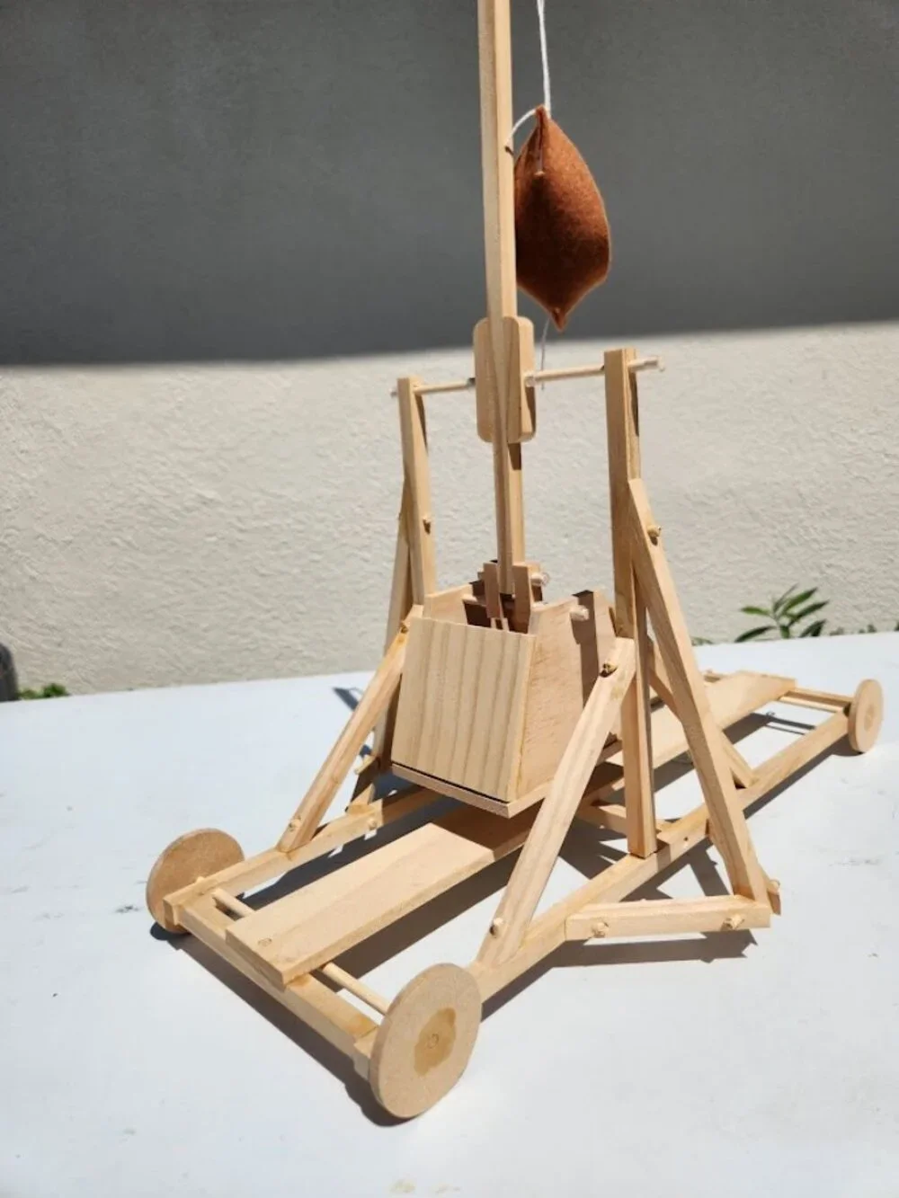 Pathfinders Medieval Trebuchet Siege Engine Catapult Model History Model Social